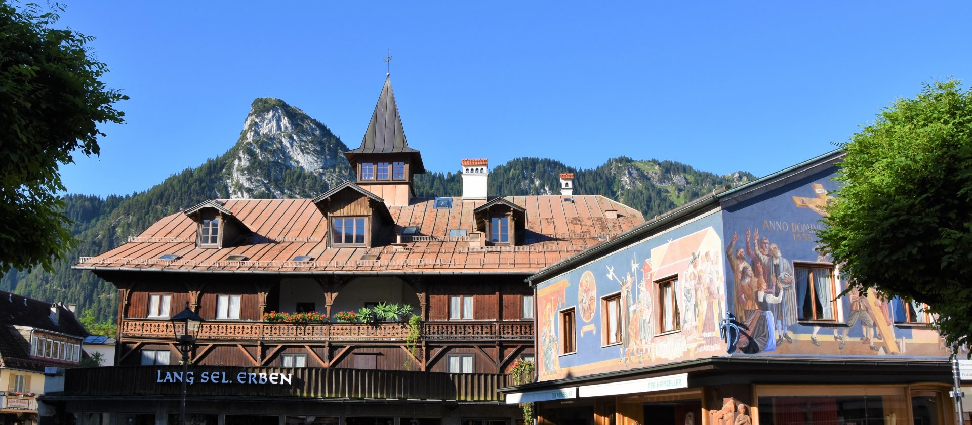 Dorplatz, Ansicht Richtung Kofel