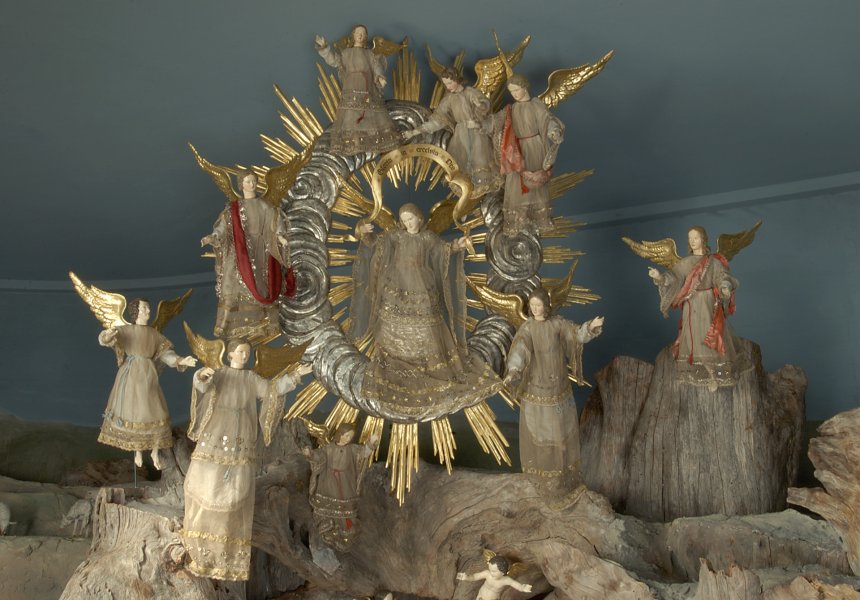 Historische Kirchenkrippe