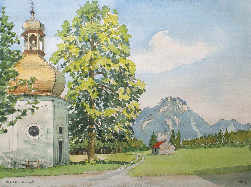 Gertrudiskapelle in Dickelschwaig, 1981