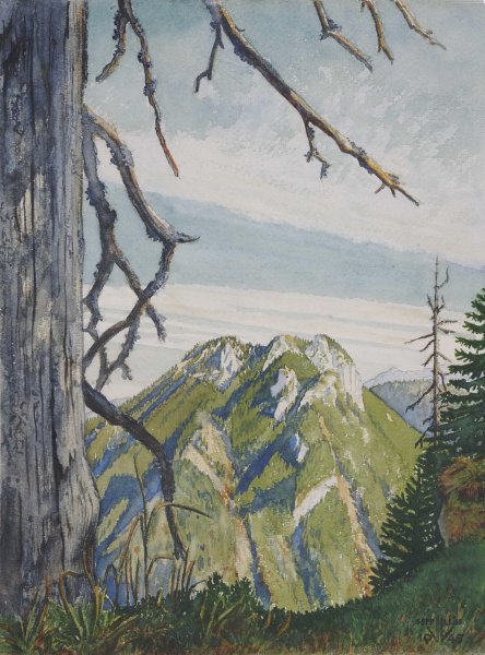 Föhnstimmung am Laber, 1945