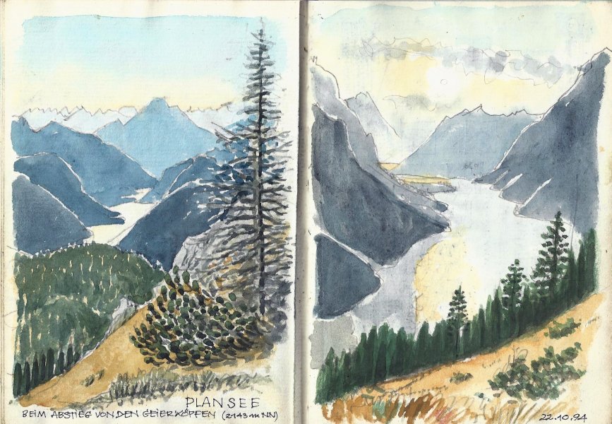 Geierköpfe, Plansee, 1994