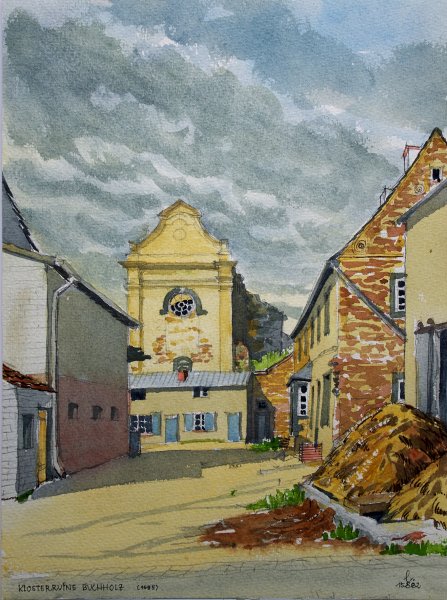 Klosterruine Buchholz, 1985