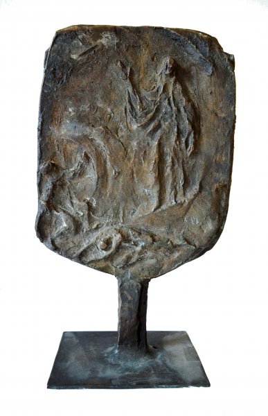 Auferstehung, Bronze, 1989 Oberammergau Museum