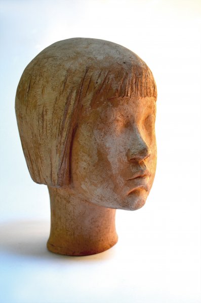 Porträt Lucia, Terrakotta, 1981