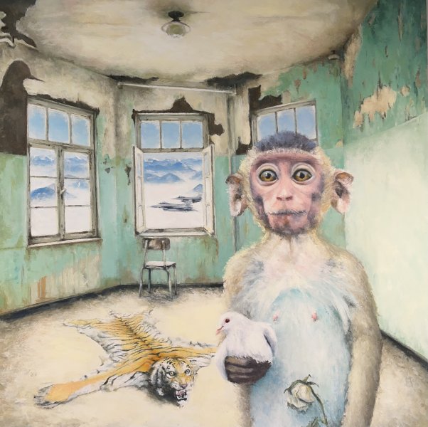 Stephanie Kelch-Oncken, Im Auge des Sturms Kasein auf Kreidegrund, 2024