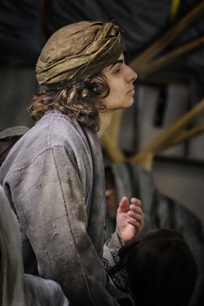 Michael Schölzel, Vor der Probe – Oberammergau, 2022 © Michael Schölzel