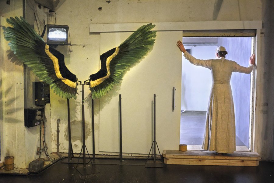 Michael Schölzel, Konzentration vor dem Auftritt – Oberammergau, 2022 © Michael Schölzel